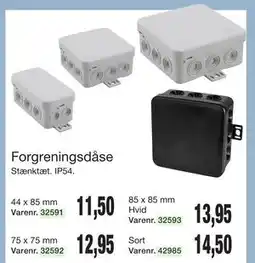 Harald Nyborg Forgreningsdåse tilbud