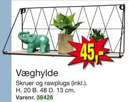 Harald Nyborg Væghylde, DKK 45 tilbud