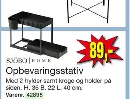 Harald Nyborg Opbevaringsstativ, DKK 89 tilbud
