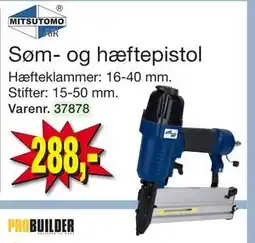 Harald Nyborg Søm- og hæftepistol, DKK 288 tilbud