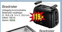 Harald Nyborg Brødrister, DKK 119 tilbud