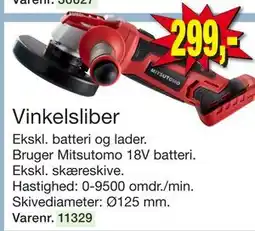 Harald Nyborg Vinkelsliber, DKK 299 tilbud