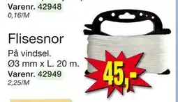 Harald Nyborg Flisesnor, DKK 45 tilbud