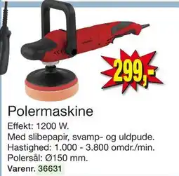 Harald Nyborg Polermaskine, DKK 299 tilbud