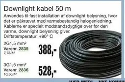 Harald Nyborg Downlight kabel 50 m tilbud
