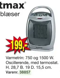 Harald Nyborg Varmeblæser, DKK 199 tilbud