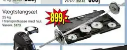 Harald Nyborg Vægtstangsæt, DKK 899 tilbud