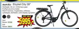 Harald Nyborg Elcykel City 28”, DKK 5995 tilbud