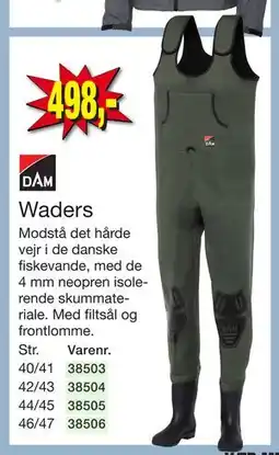 Harald Nyborg Waders, DKK 498 tilbud