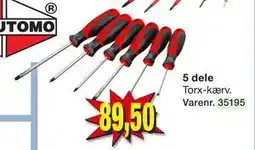 Harald Nyborg Skruetrækkersæt, DKK 89.5 tilbud