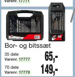 Harald Nyborg Bor- og bitssæt tilbud