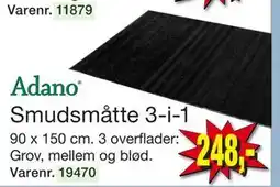 Harald Nyborg Smudsmåtte 3-i-1, DKK 248 tilbud