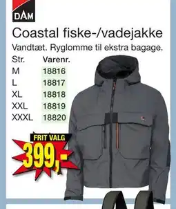 Harald Nyborg Coastal fiske-/vadejakke, DKK 399 tilbud