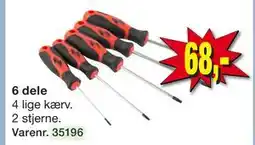 Harald Nyborg Skruetrækkersæt, DKK 68 tilbud