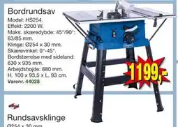 Harald Nyborg Bordrundsav, DKK 1199 tilbud