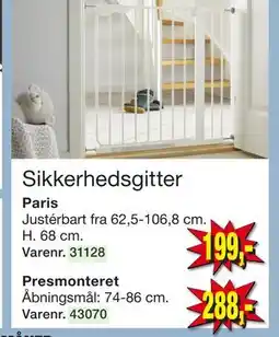 Harald Nyborg Sikkerhedsgitter tilbud