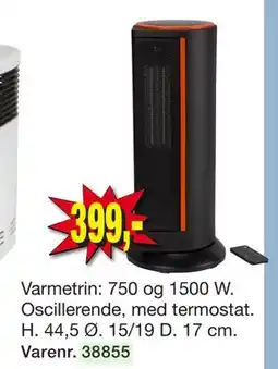 Harald Nyborg Varmeblæser, DKK 399 tilbud
