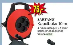 Harald Nyborg Kabelboks 10 m, DKK 75 tilbud