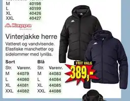 Harald Nyborg Vinterjakke herre, DKK 389 tilbud