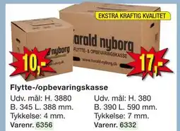 Harald Nyborg Flytte-/opbevaringskasse tilbud