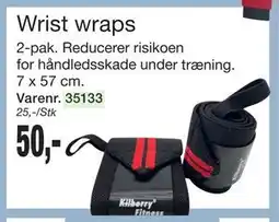 Harald Nyborg Wrist wraps, DKK 50 tilbud