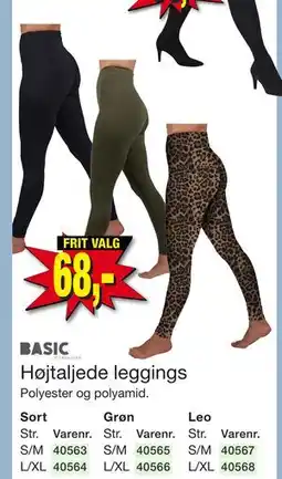 Harald Nyborg Højtaljede leggings, DKK 68 tilbud