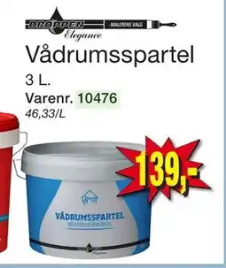 Harald Nyborg Vådrumsspartel, DKK 139 tilbud