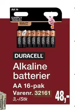 Harald Nyborg Alkaline batterier, DKK 48 tilbud