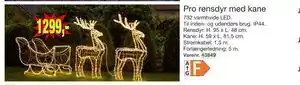 Harald Nyborg Pro rensdyr med kane, DKK 1299 tilbud