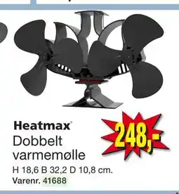 Harald Nyborg Dobbelt varmemølle, DKK 248 tilbud