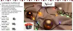 Harald Nyborg Lyskæde multifarvet tilbud