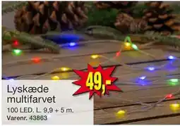 Harald Nyborg Lyskæde multifarvet, DKK 49 tilbud