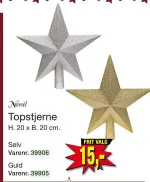 Harald Nyborg Topstjerne, DKK 15 tilbud