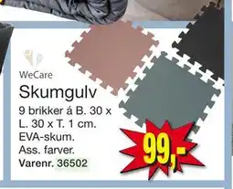 Harald Nyborg Skumgulv, DKK 99 tilbud