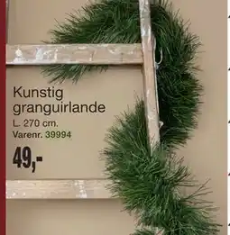 Harald Nyborg Kunstig granguirlande, DKK 49 tilbud