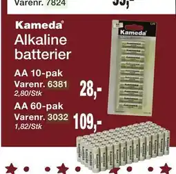 Harald Nyborg Alkaline batterier tilbud