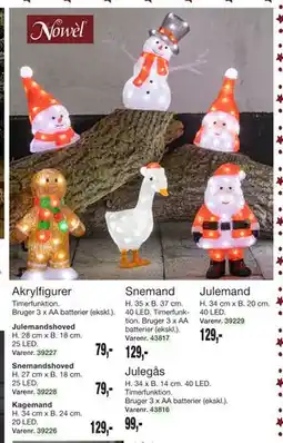 Harald Nyborg Akrylfigurer tilbud