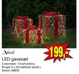 Harald Nyborg LED gavesæt, DKK 199 tilbud