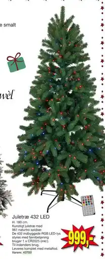 Harald Nyborg Juletræ 432 LED, DKK 999 tilbud