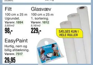 Harald Nyborg Filt, DKK 98 tilbud