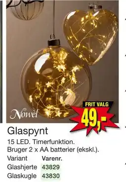 Harald Nyborg Glaspynt, DKK 49 tilbud