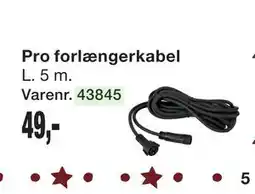 Harald Nyborg Pro forlængerkabel, DKK 49 tilbud