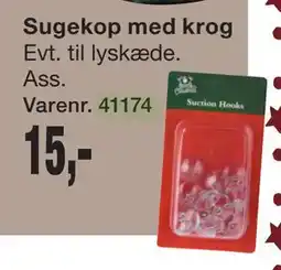 Harald Nyborg Sugekop med krog, DKK 15 tilbud