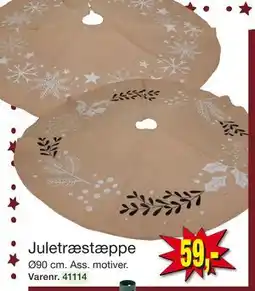 Harald Nyborg Juletræstæppe, DKK 59 tilbud