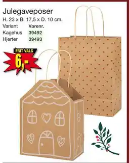 Harald Nyborg Julegaveposer, DKK 6 tilbud