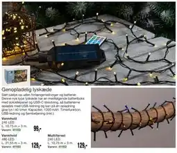 Harald Nyborg Genopladelig lyskæde tilbud