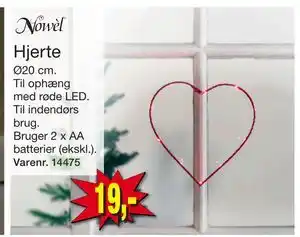 Harald Nyborg Hjerte, DKK 19 tilbud