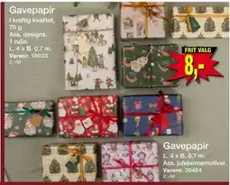 Harald Nyborg Gavepapir, DKK 8 tilbud