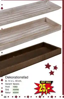 Harald Nyborg Dekorationsfad, DKK 25 tilbud