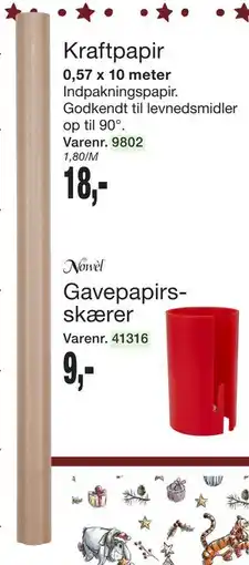 Harald Nyborg Kraftpapir, DKK 18 tilbud